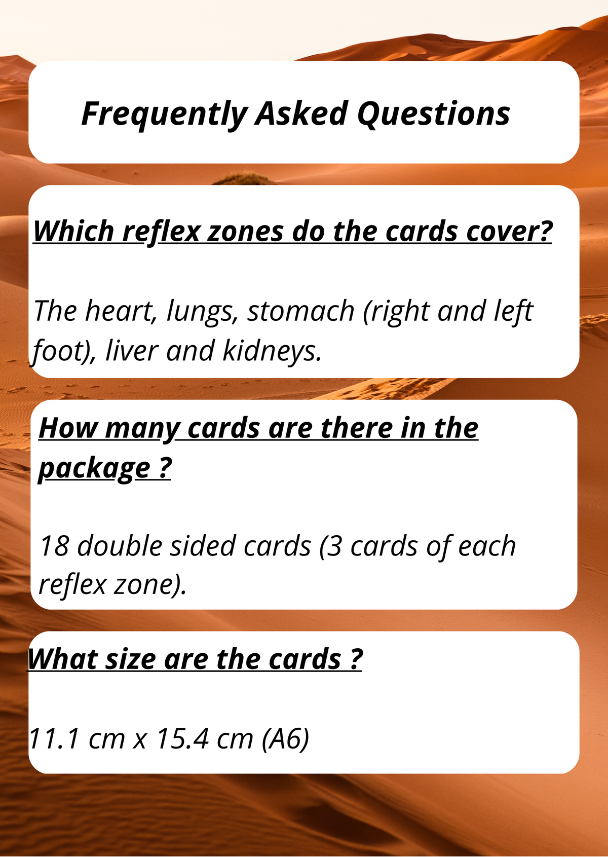 Master Deck - Emotional Reflexology Cards (18)